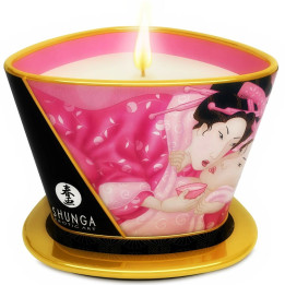 SHUNGA - MINI CARESS BY CANDELIGHT VELA MASAJE ROSAS AFRODISÍACAS 170 ML | VibraZon