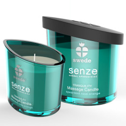 SWEDE - SENZE TRANQUILITY VELA MASAJE - HIERBABUENA, ROSA, NARANJA | VibraZon