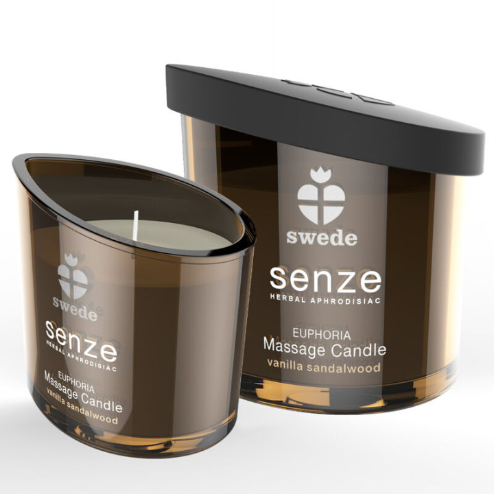 SWEDE - SENZE EUFORIA VELA MASAJE - VAINILLA, SÁNDALO | VibraZon