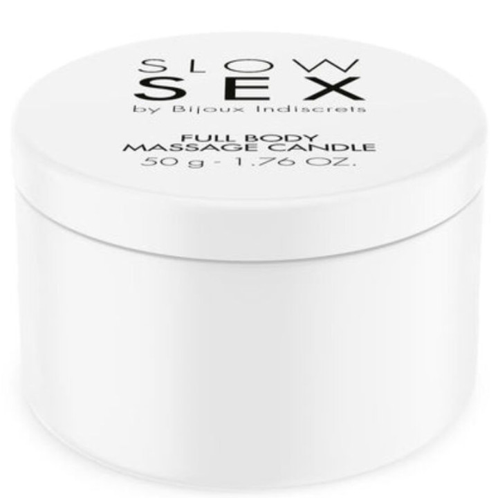 BIJOUX - SLOW SEX VELA DE MASAJE CORPORAL 50 G | VibraZon