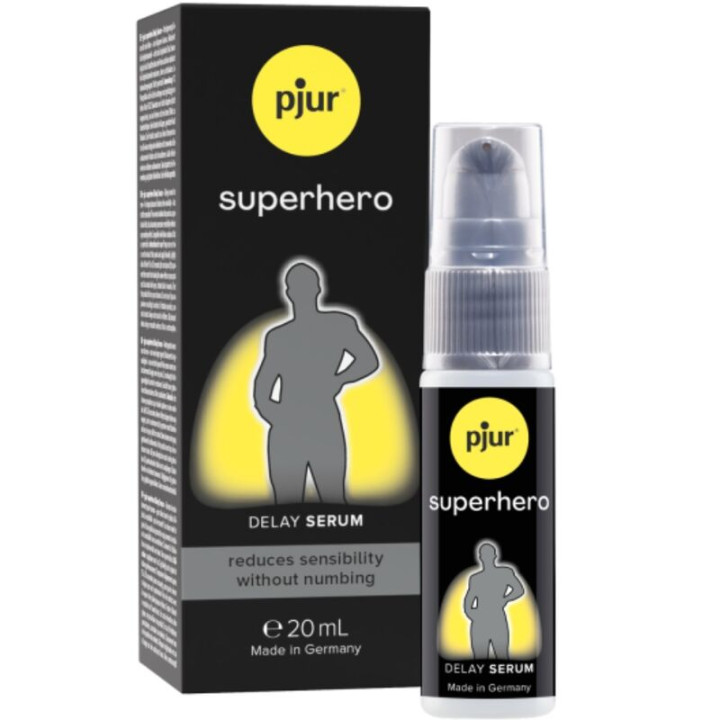 PJUR - SUPERHERO SERUM RETARDANTE CONCENTRADO 20 ML | VibraZon