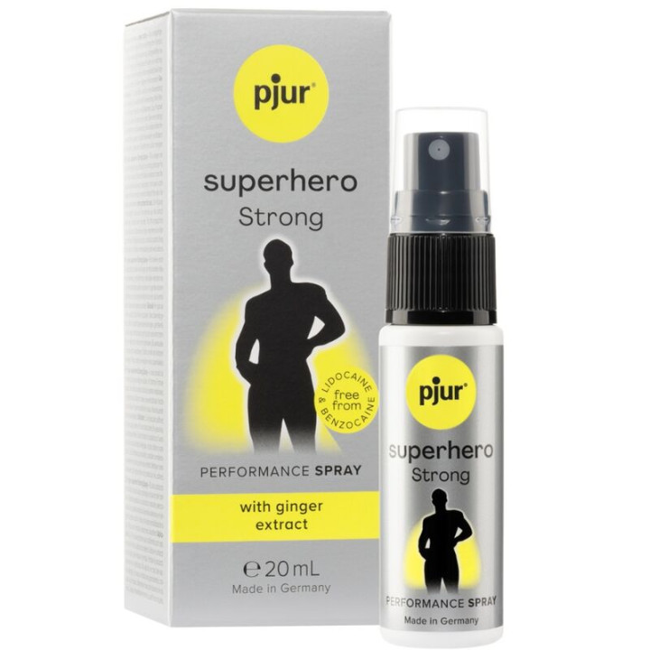 PJUR - SPRAY RETARDANTE SUPERHERO STRONG 20 ML | VibraZon