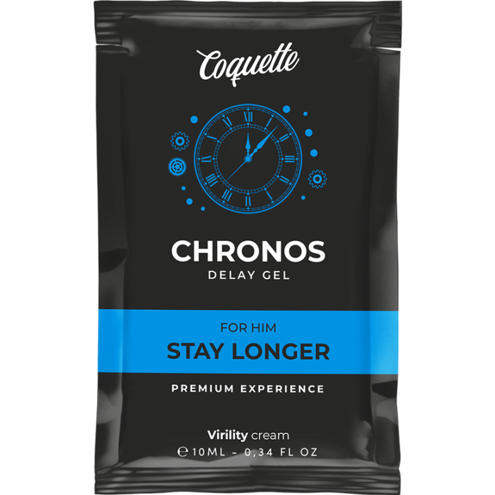 COQUETTE CHIC DESIRE - POCKET CHRONOS DELAY GEL RETARDANTE PARA ÉL 10 ML | VibraZon