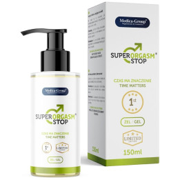 MEDICA GROUP - SÚPER ORGASM STOP GEL ÍNTIMO PARA HOMBRE 150 ML | VibraZon