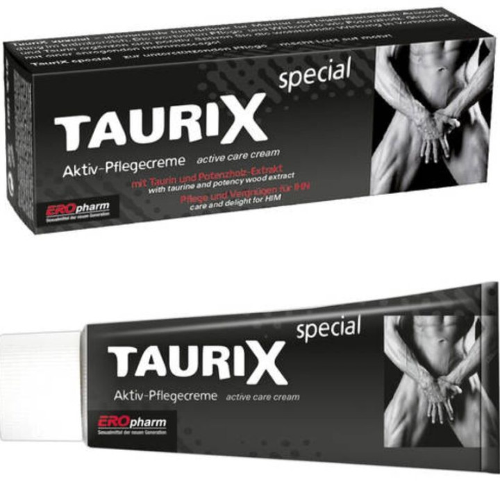 JOYDIVISION EROPHARM - TAURIX CREMA VIGORIZANTE ESPECIAL 40 ML | VibraZon