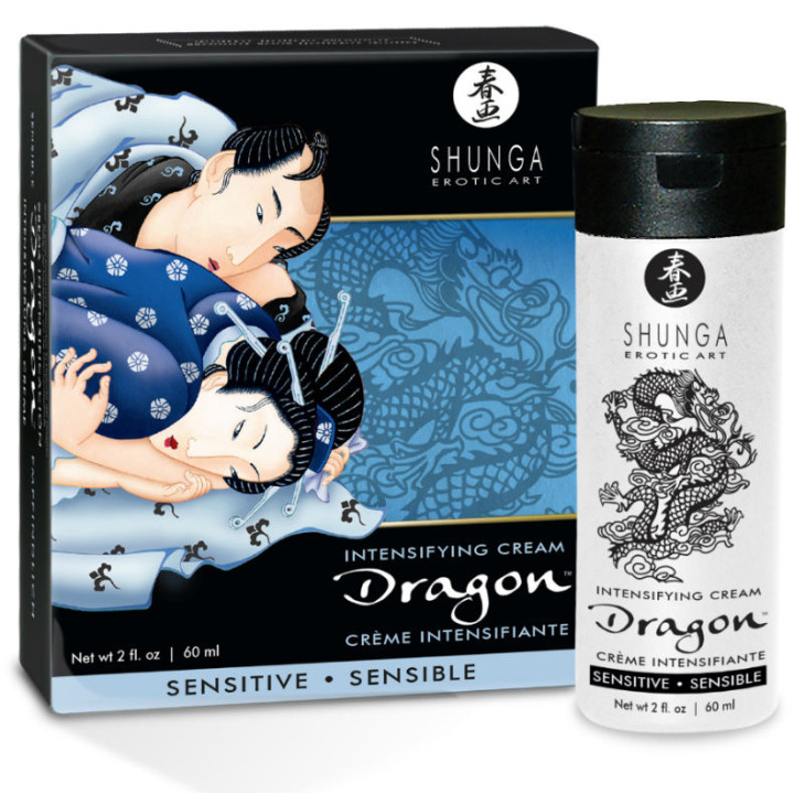 SHUNGA - DRAGON CREMA SENSITIVE PARA PAREJAS | VibraZon