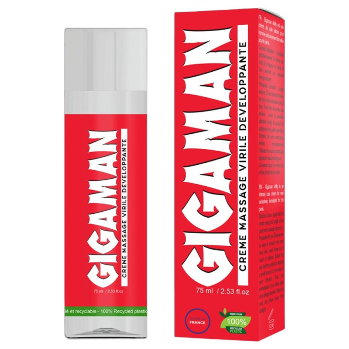 RUF - GIGAMAN CREMA PARA EL AUMENTO DE LA VIRILIDAD | VibraZon