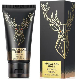 MARAL GEL - XXL DORADO GEL ESPECIAL PARA HOMBRES 50 ML | VibraZon