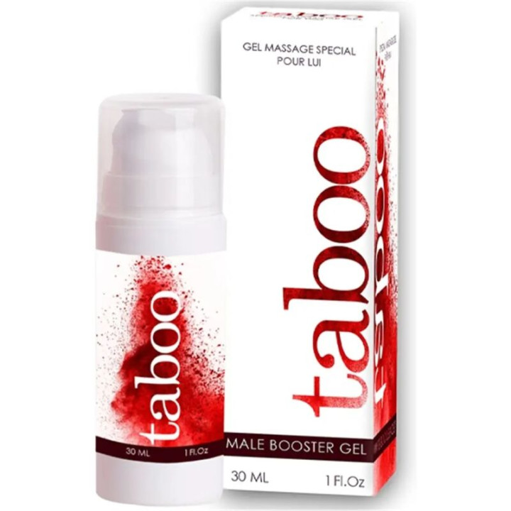 RUF - TABOO MALE BOOSTER GEL PARA LA ERECCIÓN 30 ML | VibraZon