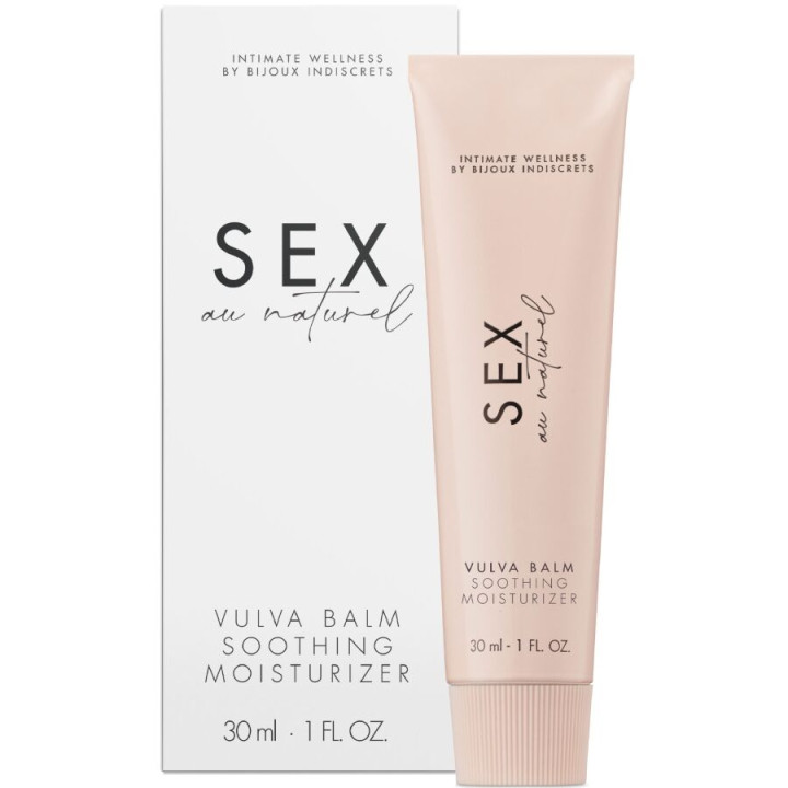 BIJOUX INDISCRETS - SEX AU NATUREL BÁLSAMO HIDRATANTE Y CALMANTE VAGINAL 30 ML | VibraZon
