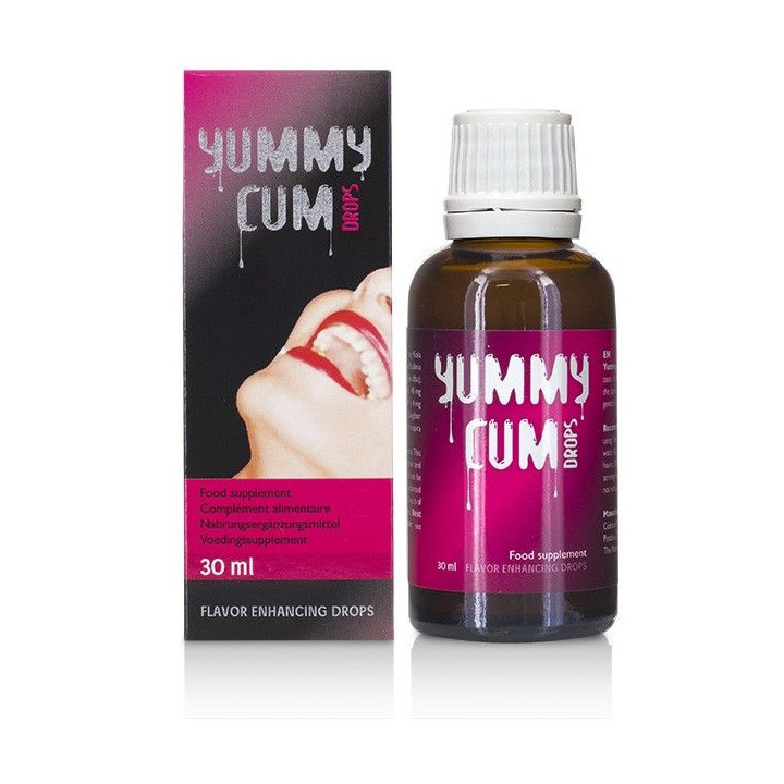 Yummy Cum Drops – Complemento Alimenticio en Gotas para Mejorar el Sabor y la Intensidad del Semen | VibraZon