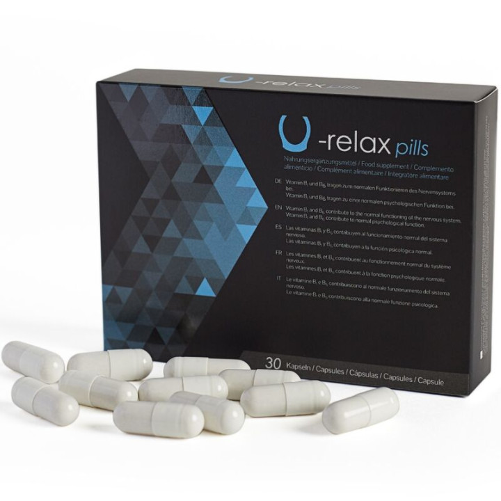 U-Relax Pills – Complemento alimenticio para el bienestar emocional | VibraZon