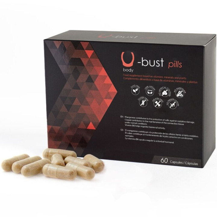 U-Breast Pills – Complemento alimenticio para el aumento natural del busto | VibraZon