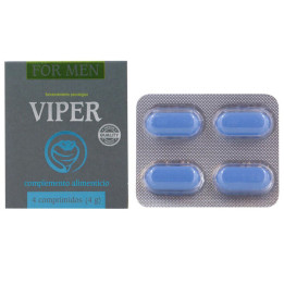 Viper – Energía, Vitalidad y Potencia Masculina con Vitaminas B y Magnesio | VibraZon