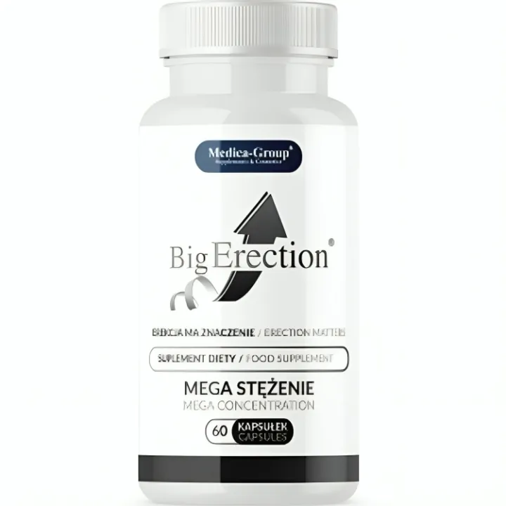 Big ERECCION – Complemento Alimenticio Natural para la Vitalidad Masculina y el Rendimiento Íntimo