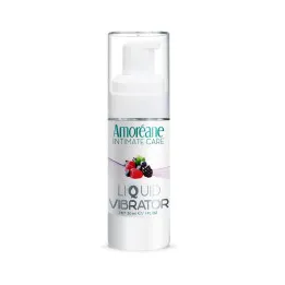 Vibrador Líquido Sabor Frutos del Bosque 30 Ml de Amoreane