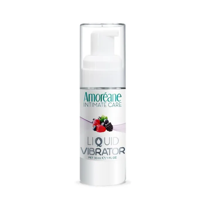 Vibrador Líquido Sabor Frutos del Bosque 30 Ml de Amoreane