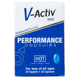 HOT - V-ACTIV CÁPSULAS HOMBRE 20 UNIDADES | VibraZon