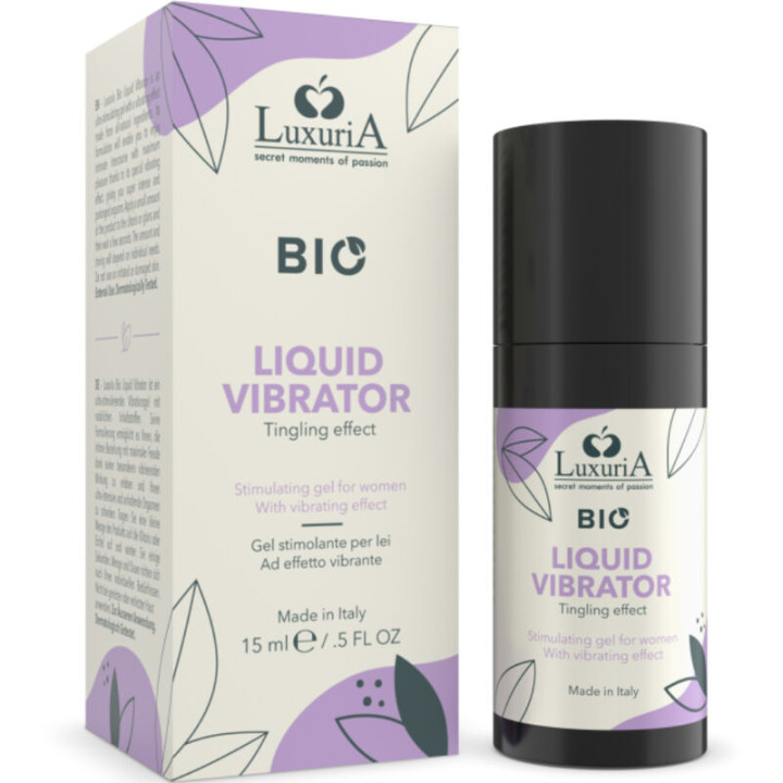 INTIMATELINE LUXURIA - BIO GEL ESTIMULANTE PARA ELLA EFECTO VIBRADOR 15 ML | VibraZon