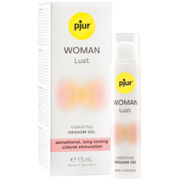 PJUR - WOMAN LUST GEL VIBRADOR PARA ORGASMO 15 ML | VibraZon
