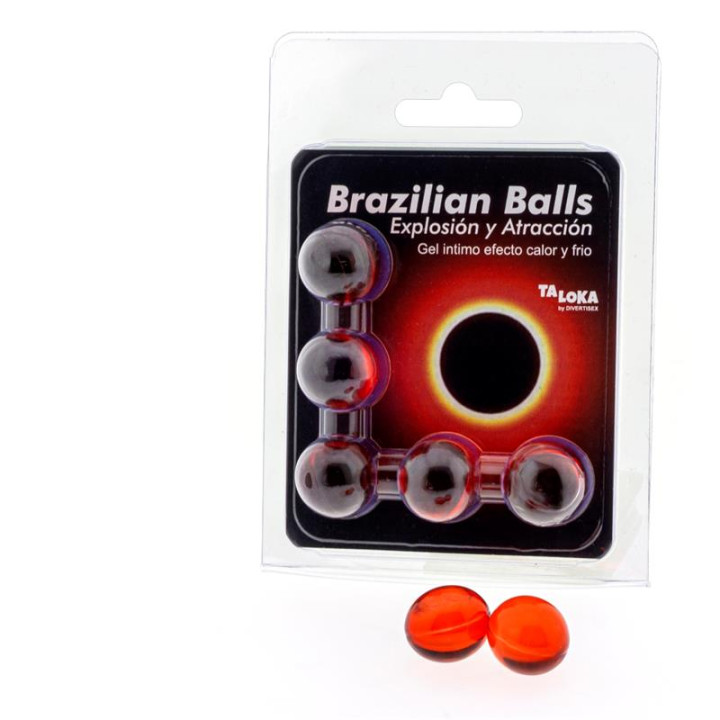 Set 5 Brazilian Balls Excitante Efecto Calor y Frío | VibraZon