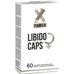 XPOWER - LÍBIDO CAPS COMPLEMENTO AUMENTO LÍBIDO Y PLACER 60 UNIDADES | VibraZon