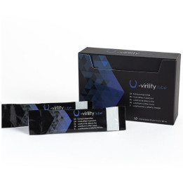 500 COSMETICS - U-VIRILITY LUBE LUBRICANTE EFECTO FRIO 10 X 5 ML | VibraZon