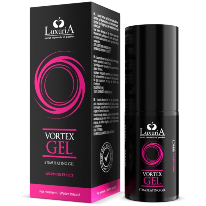 INTIMATELINE LUXURIA - VORTEX GEL EFECTO CALOR 30 ML | VibraZon