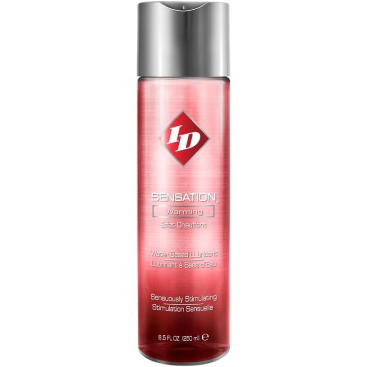 ID SENSACION - LUBRICANTE BASE AGUA EFECTO CALOR 250 ML | VibraZon