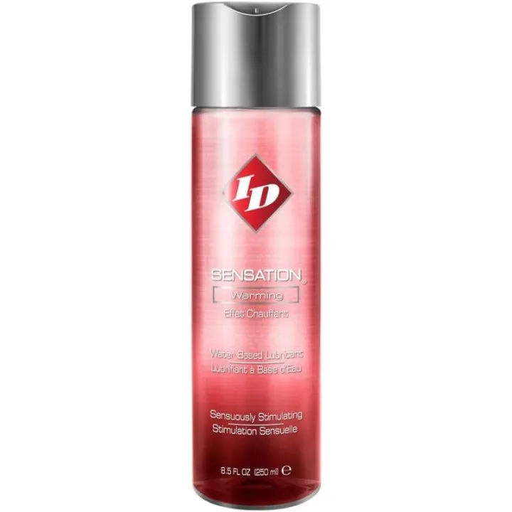 ID SENSACION - LUBRICANTE BASE AGUA EFECTO CALOR 250 ML
