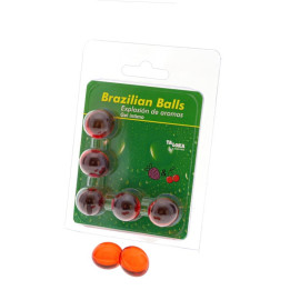 Set 5 Brazilian Balls Explosion Aroma Fresa y Cereza | VibraZon