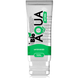 BIOAQUA LUBRICANTE INGREDIENTES NATURALES BASE AGUA 50 ML | VibraZon