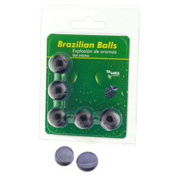 Set 5 Brazilian Balls Explosion Aroma Frutas Bosque | VibraZon