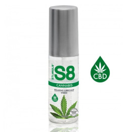 STIMUL8 - S8 LUBRICANTE HÍBRIDO CANNABIS 50 ML | VibraZon