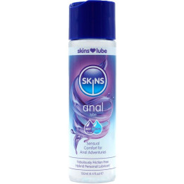 SKINS - ANAL LUBRICANTE HÍBRIDO BASE DE AGUA & SILICONA 130 ML | VibraZon