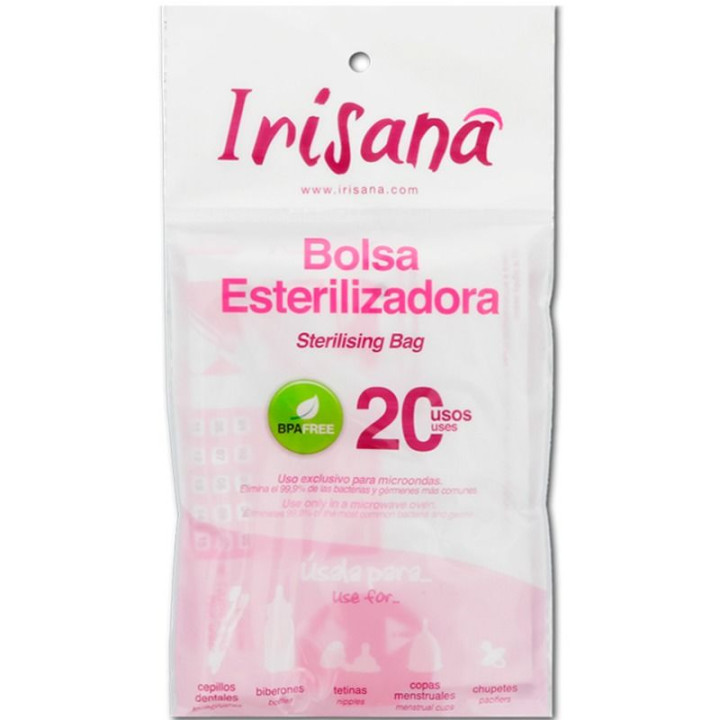 IRISANA - BOLSA ESTERILIZADORA COPA VAGINAL 1 UNIDAD | VibraZon