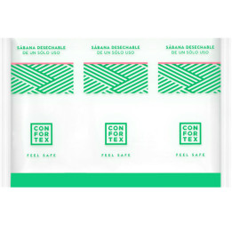 CONFORTEX - SÁBANAS HIGIÉNICAS DESECHABLES EN BOLSA INDIVIDUAL | VibraZon