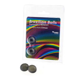 Set 2 Brazilian Balls Gel Excitante Efecto Climax | VibraZon