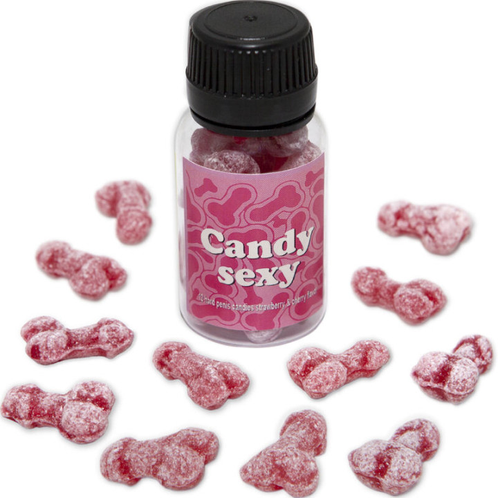 DIABLO PICANTE - CANDY SEXY BOTE 12 GOMINOLAS SABOR FRESA-CEREZA | VibraZon