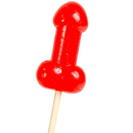 SECRETPLAY - PIRULETA PENE CARAMELO CEREZA CON EFECTO CALOR PICANTE | VibraZon