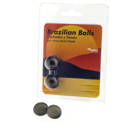 Set 2 Brazilian Balls Gel Excitante Efecto Fresh | VibraZon