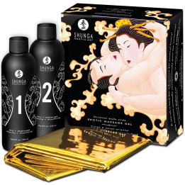 SHUNGA - GEL DE MASAJE ERÓTICO CUERPO A CUERPO ORIENTAL MELÓN MANGO | VibraZon