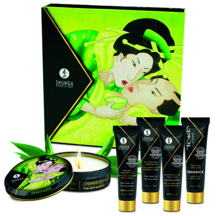 SHUNGA - KIT SECRET GEISHA TE VERDE ORGANICO | VibraZon