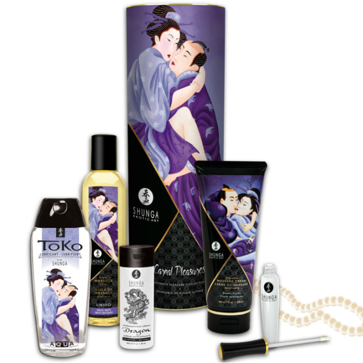 SHUNGA - KIT COLECCIÓN PLACERES CARNALES | VibraZon