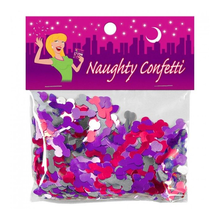 KHEPER GAMES - NAUGTHY CONFETI FORMA PENE | VibraZon