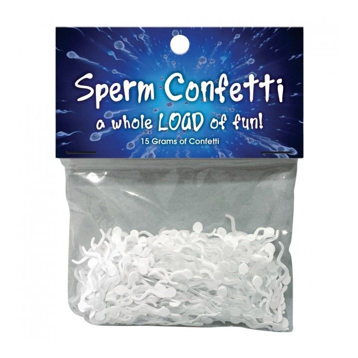 KHEPER GAMES - CONFETI EN FORMA DE ESPERMA | VibraZon