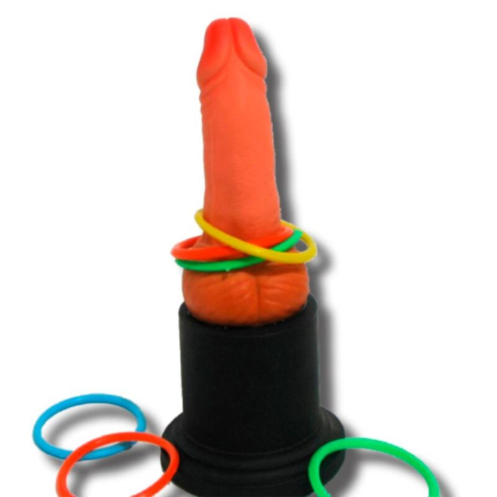 DIABLO PICANTE - JUEGO TROFEO DEL PENE Y ANILLAS | VibraZon