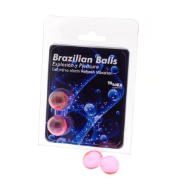 Set 2 Brazilian Balls Excitante Efecto Refresh Vibración | VibraZon