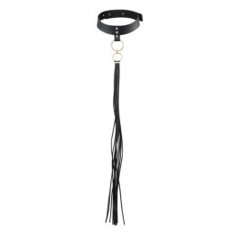 BIJOUX INDISCRETS MAZE - COLLAR CON FLECOS NEGRO | VibraZon