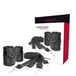 DARKNESS - SET DE ATADURAS PARA LA CAMA | VibraZon